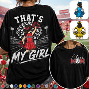 Personalized Cheer Mom Shirt, Custom Those Are My Boys T-Shirt, Team Name & Player Number Tee, Cheerleading Season Gift NA02 VH01