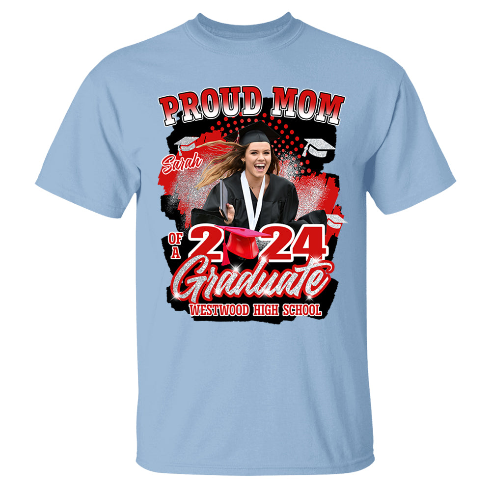 Personalized 2024 Graduate Shirt, Custom Photo For Family Member NH0299 Do99