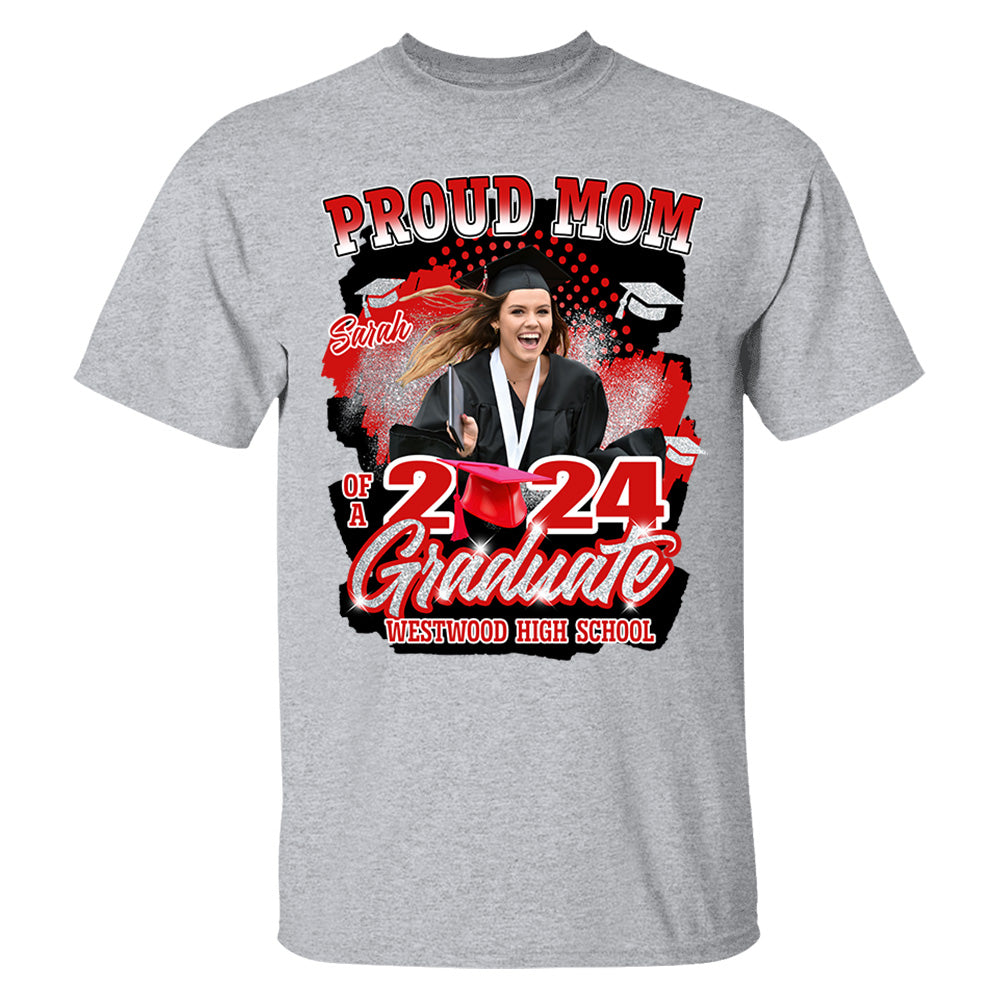 Personalized 2024 Graduate Shirt, Custom Photo For Family Member NH0299 Do99