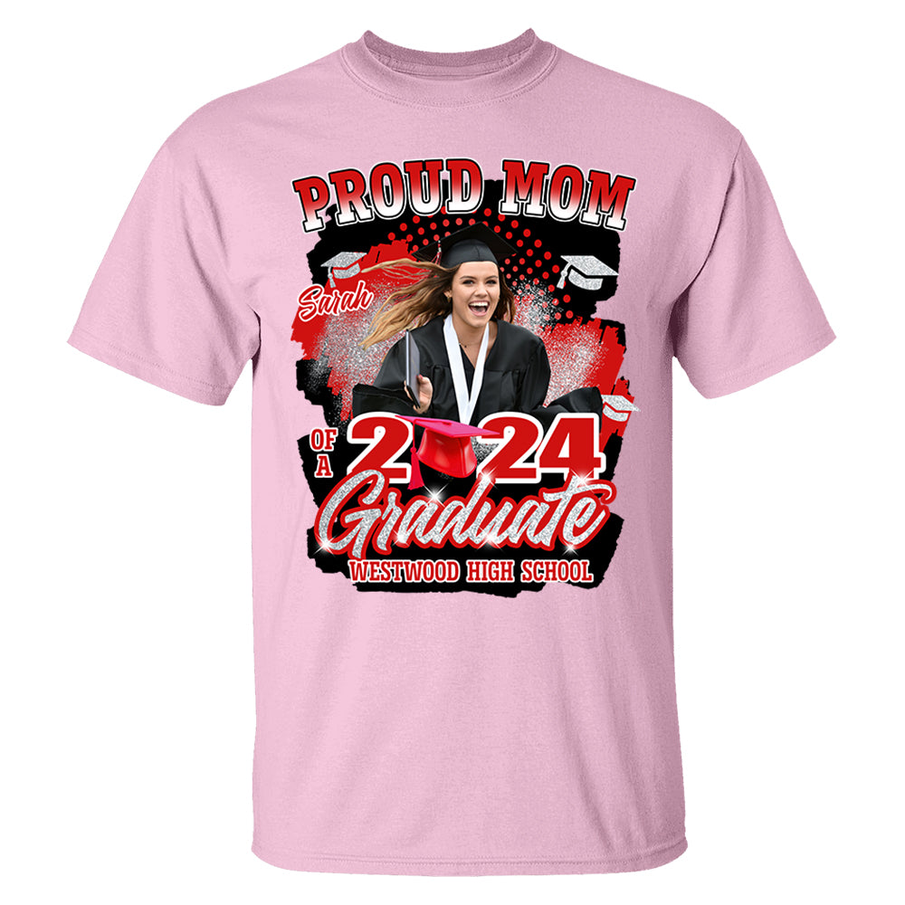 Personalized 2024 Graduate Shirt, Custom Photo For Family Member NH0299 Do99