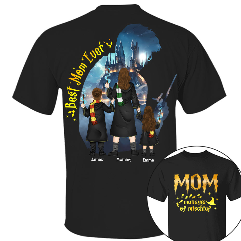 Best Mom Ever - Personalized Shirt For Mom Hv01