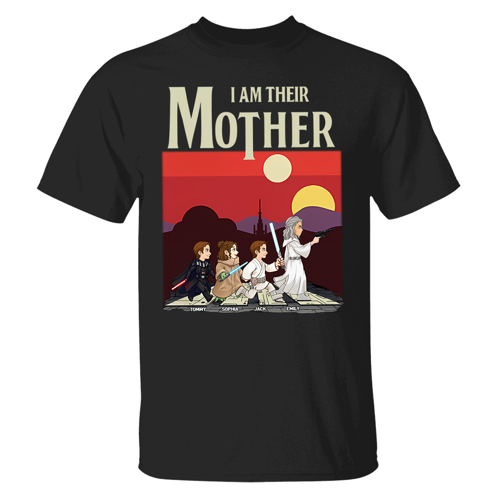I Am Their Mother - Personalized Shirt For Mom Vr1 Pt99