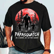 Papasquatch, Like A Grandpa, Just Way More Squatchy - Personalized Shirt