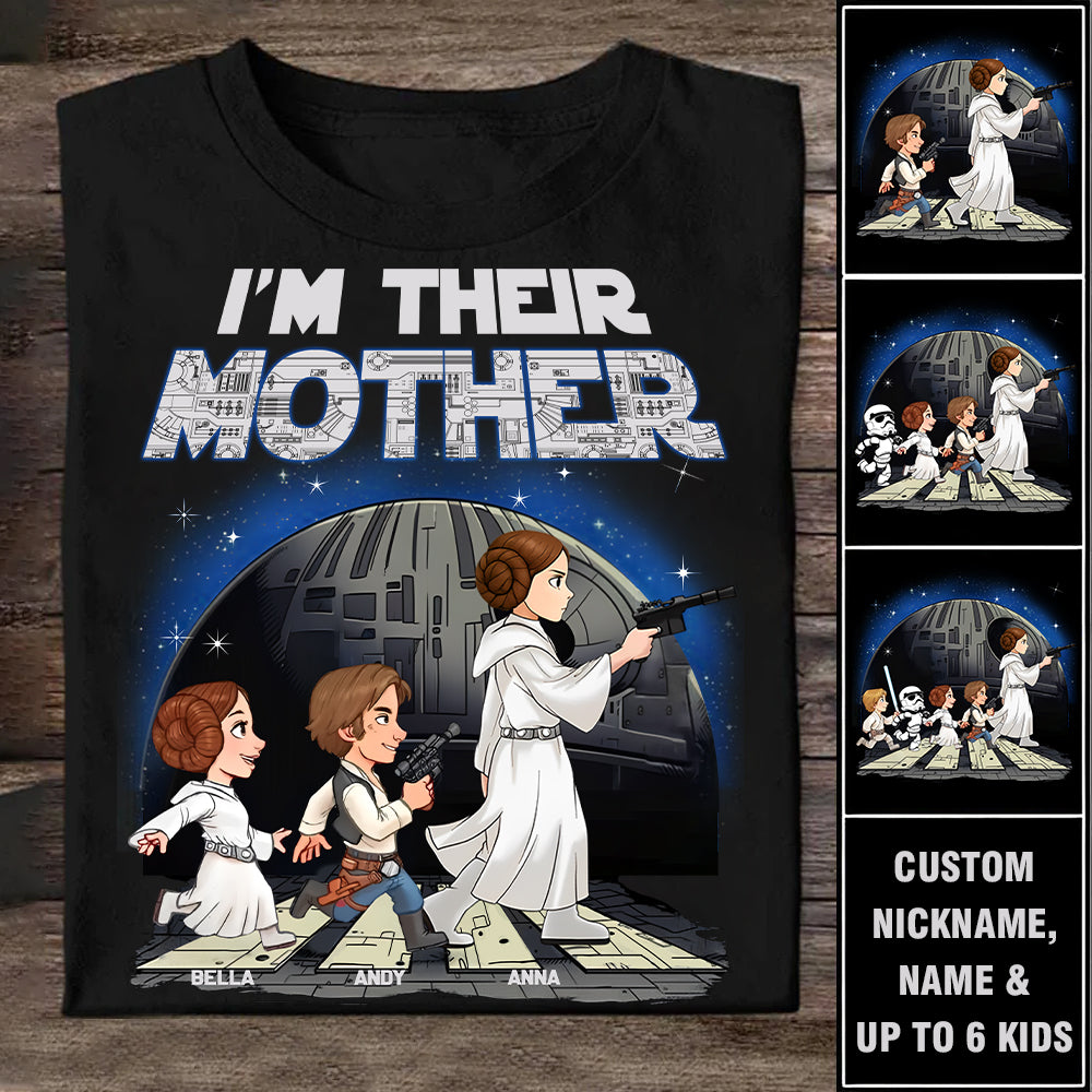 I Am Their Mother - Personalized Shirt Gift For Mom Hv01