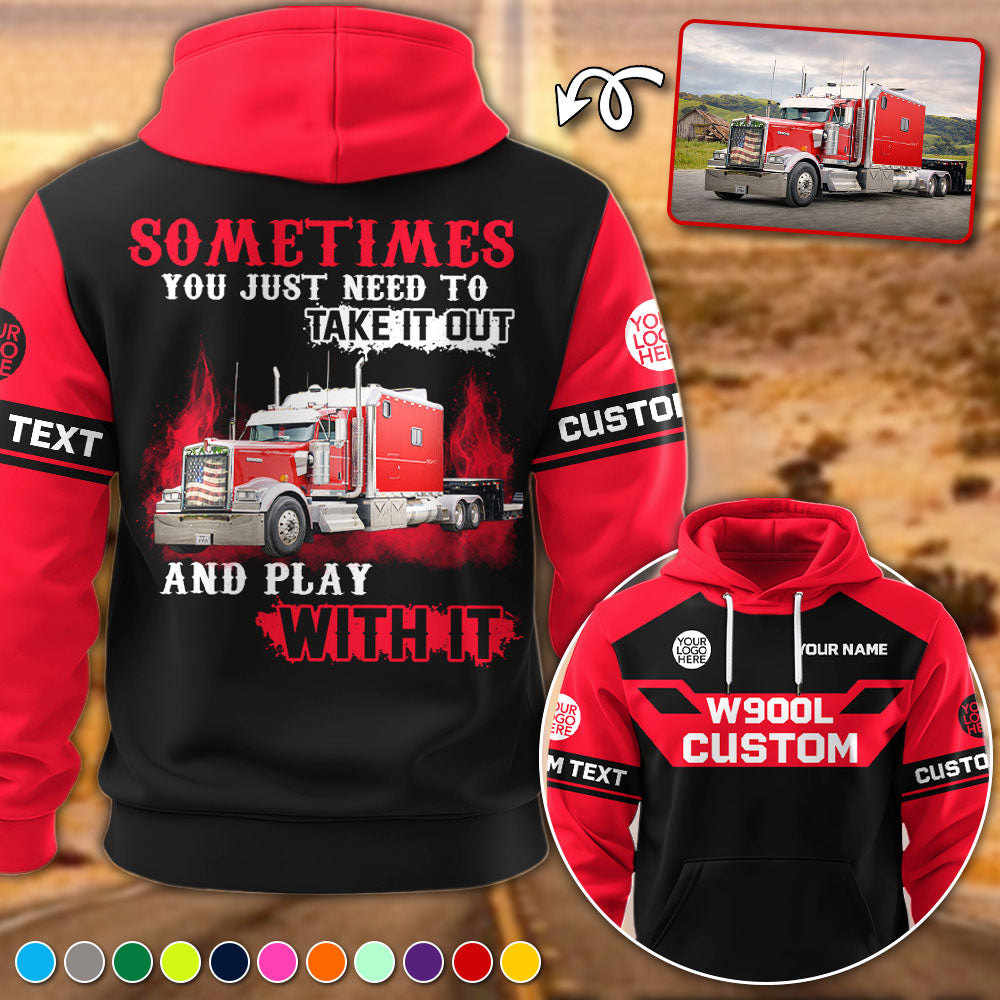 Take It Out & Play - Personalized Truck Photo All Over Print Shirts - Gift For Truckers A2110 Pt99 KL07