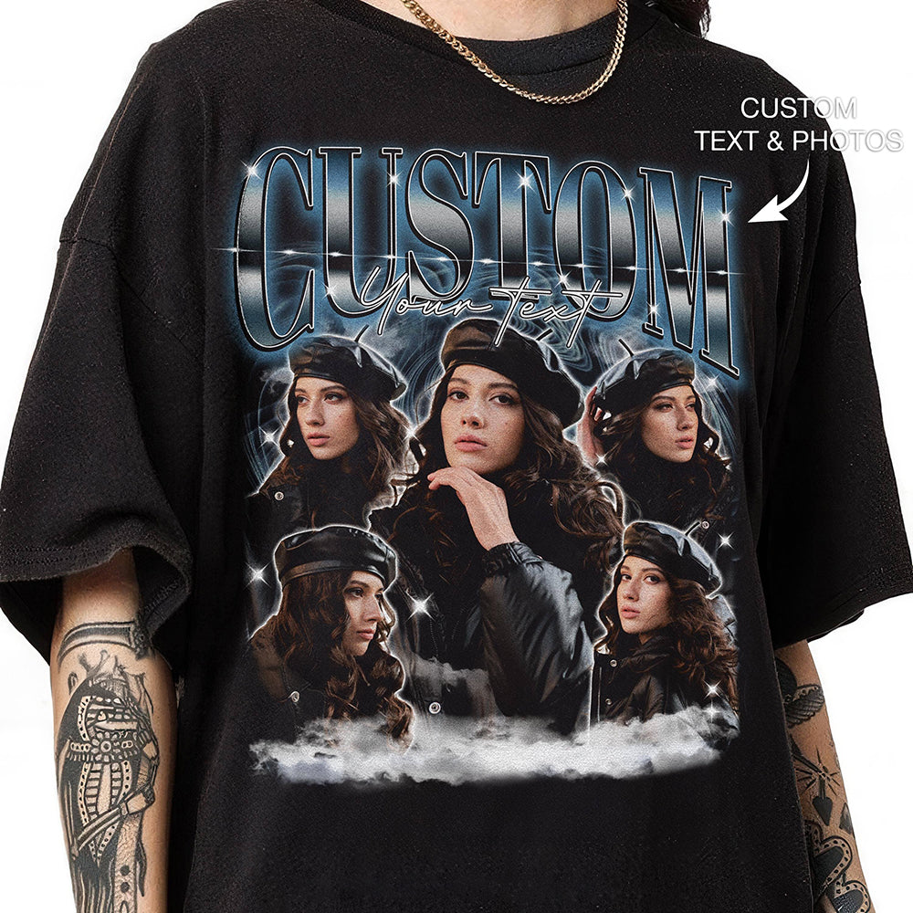 Custom Bootleg Rap Tee Custom Bootleg shirt Custom Photo Shirt