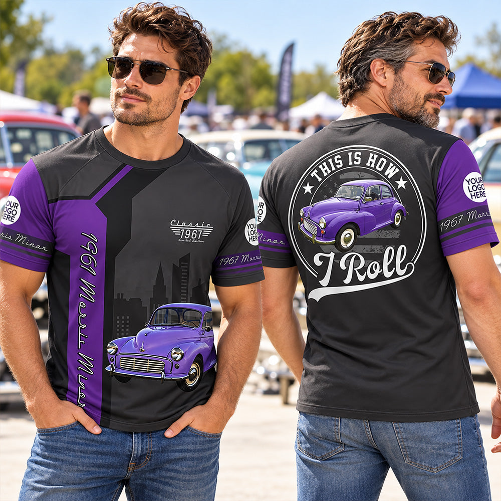 I'm Not Old I'm Classic - Custom Photo Classic Car Shirt - Personalized Name Car Shirt K1702 MT2