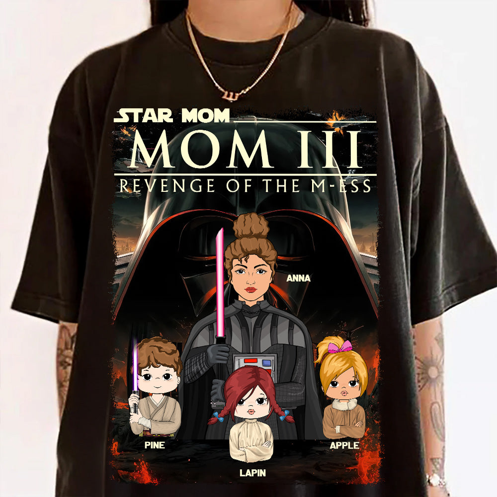 Mom³ – Revenge of the M-ess Personalized Shirt For Mom Tu20
