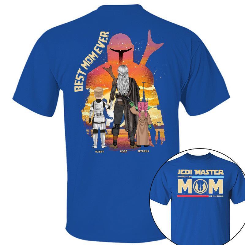 Jedi Master Mom - Personalized Shirt For Mom Pt99