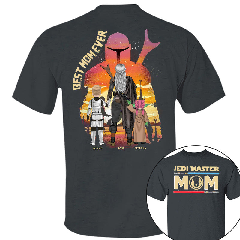 Jedi Master Mom - Personalized Shirt For Mom Pt99