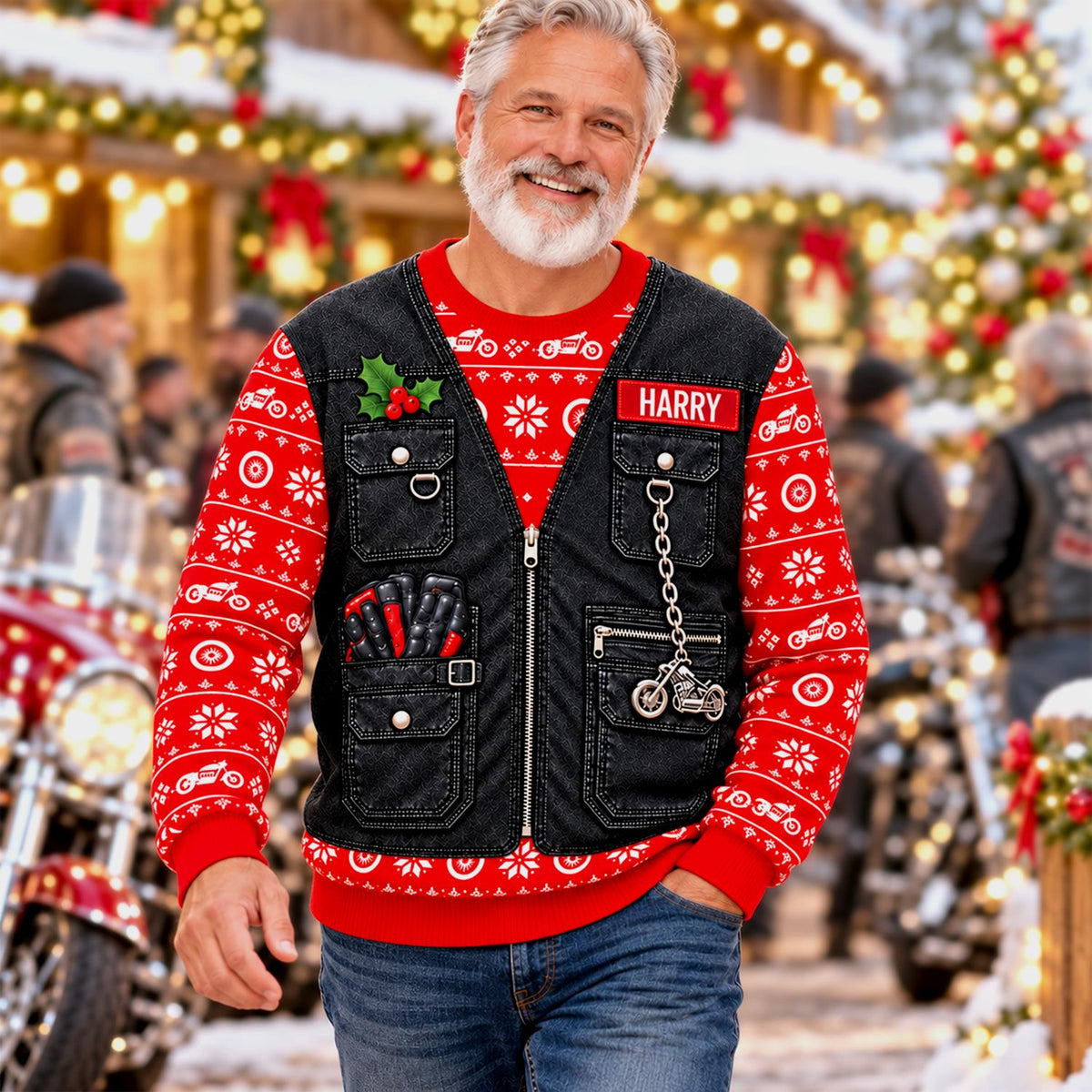 Oh What Fun It Is To Ride - Custom Photo Motorcycle All Over Print Shirts - Gift For Bikers A2110 Hv01 TL06