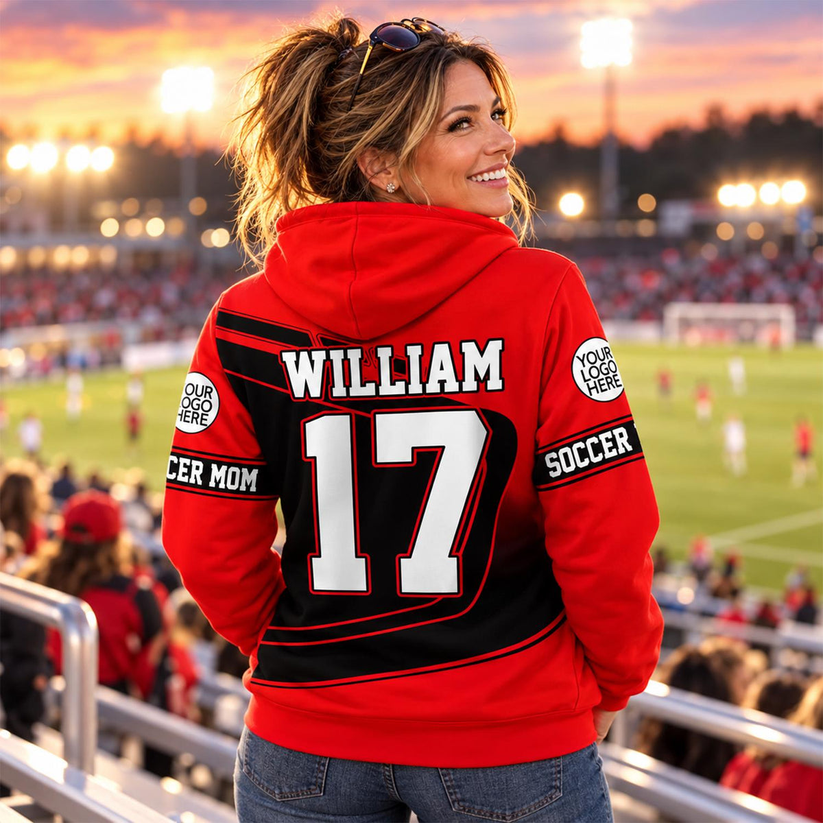 Personalized All Over Print Shirt Soccer - Gift For Soccer Lovers NA04 Hv01