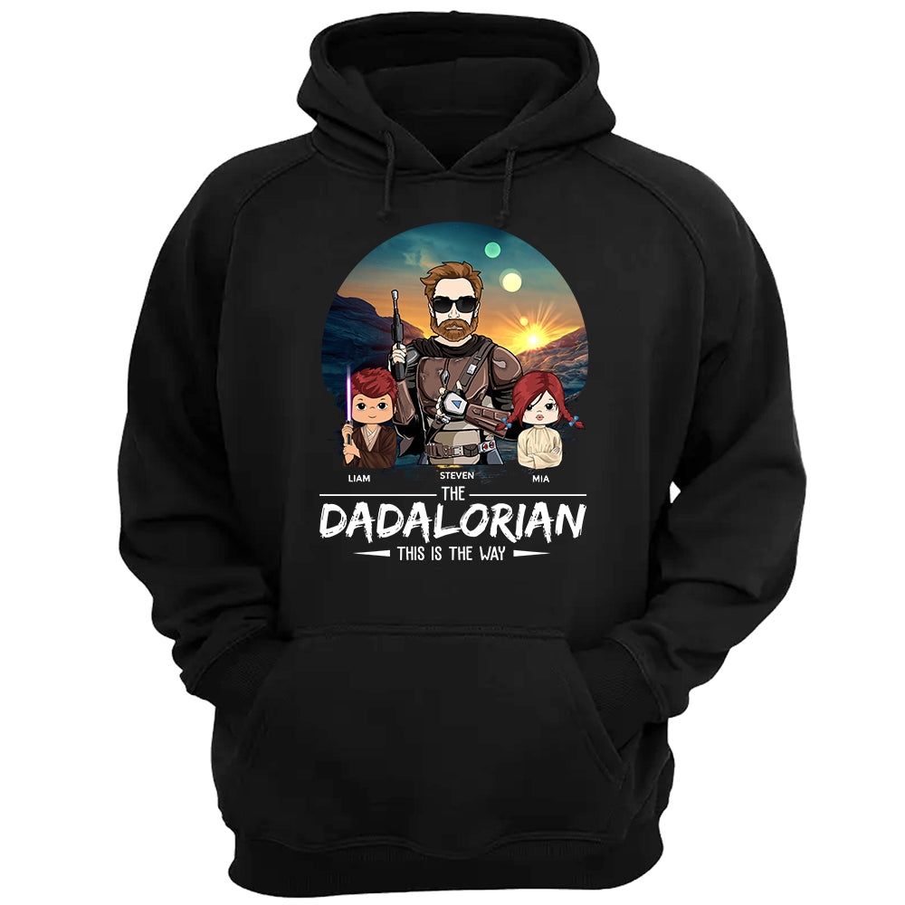 Tatooine Sunset The Dadalorian This Is The Way Personalized Shirt New Pa00