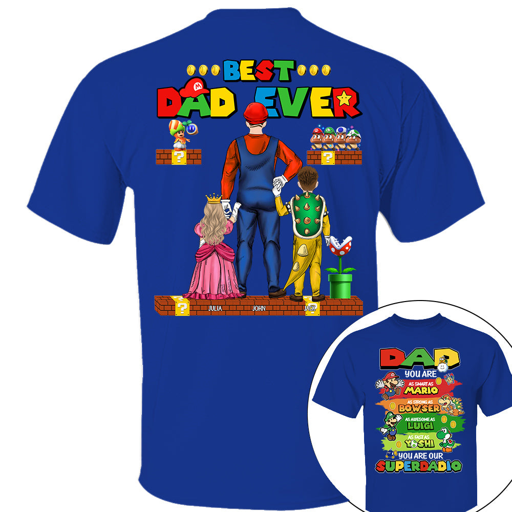 Super Daddio Best Dad Ever, Personalized Shirt, Gift For Dad, Father's Day T1807 Nh00