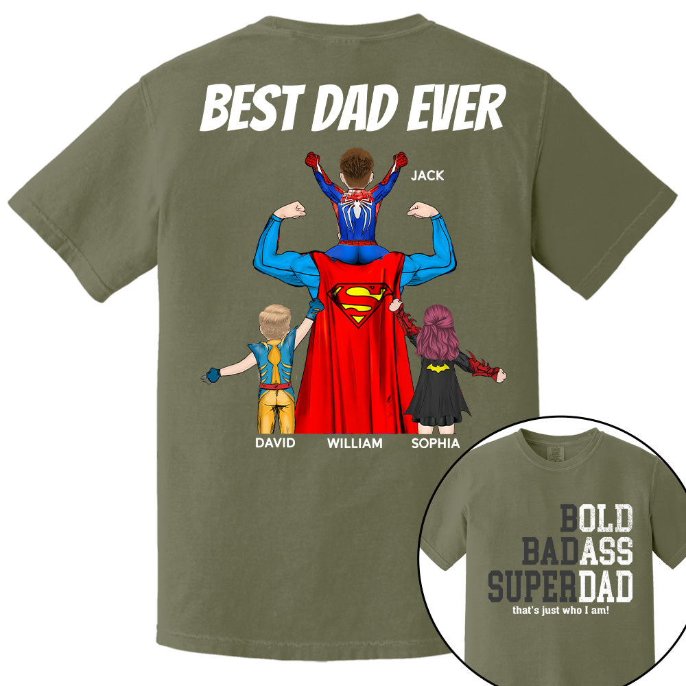 Funny Old Man Saying Gag Gift Birthday for Dad Fathers Day Personalized T-Shirt Tu20