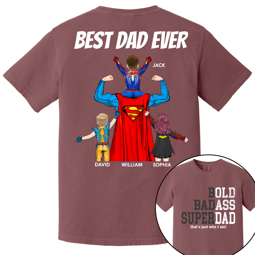 Funny Old Man Saying Gag Gift Birthday for Dad Fathers Day Personalized T-Shirt Tu20