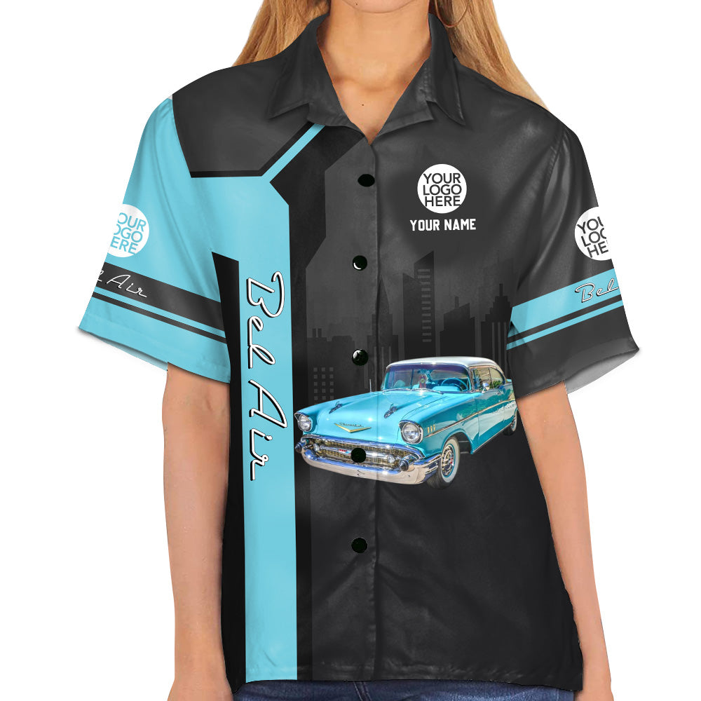 This Is How I Roll - Custom Photo Classic Car Shirt - Personalized Name Car Shirt A2110 Pt99