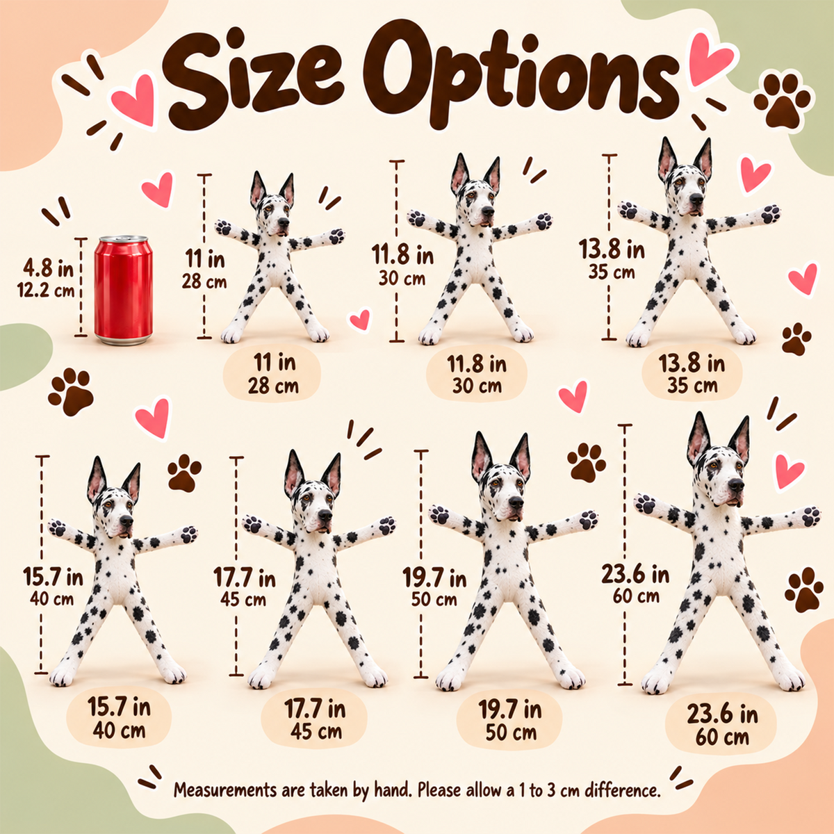 Personalized Great Dane  Photo Pet Squishy Toy Poseable Plush Doll, Funny Gift For Dog Mom, Dad, Pet Lover T1807 T24 TL06