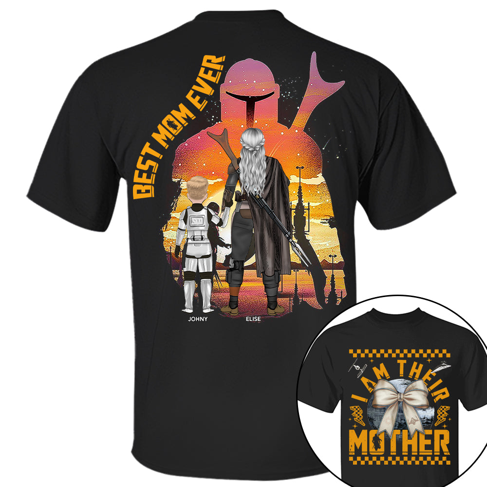 I Am Their Mother -Personalized Shirt For Mom - Custom Kid Shirt Mother's Day HIXX
