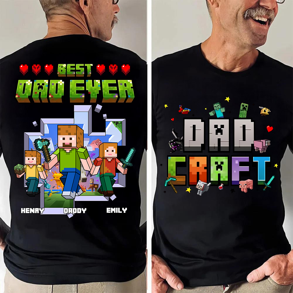 Custom Dadcraft Shirt Gift For Father's Day - N3005 VH01