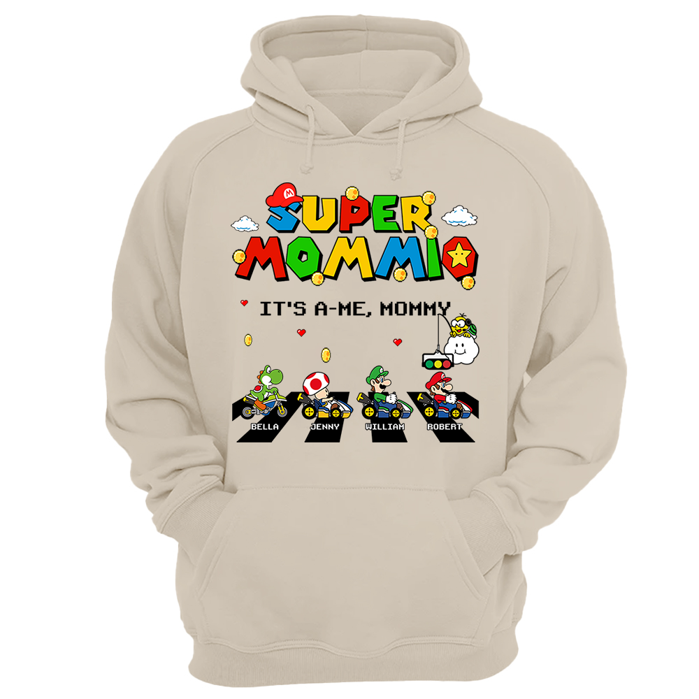 Super Mommio It's A Me Mommy Personalized Shirt Gifts For Mom