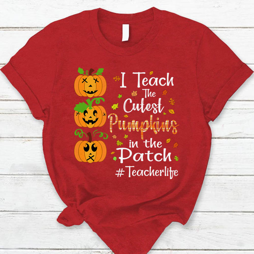 Personalized Pumpkin Shirt - See No Evil, Hear No Evil, Speak No Evil Teacher Halloween K1702 Trhn