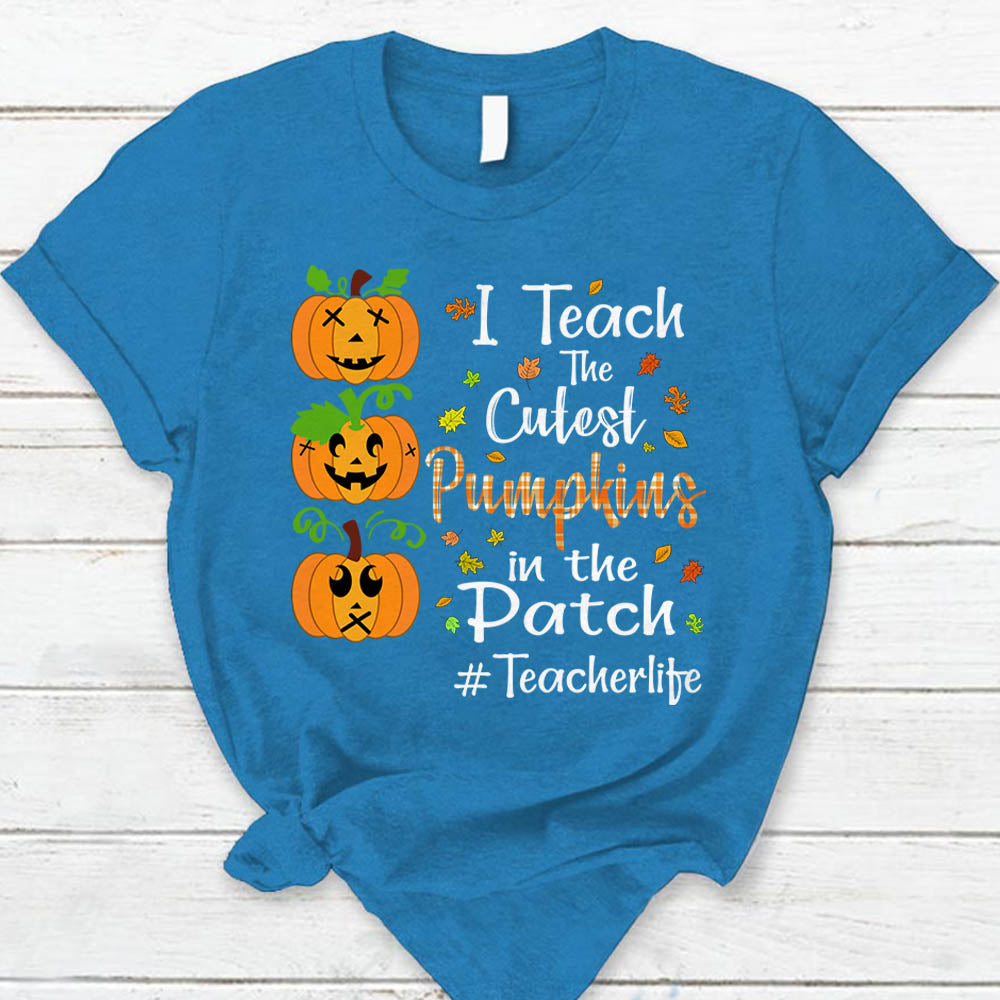 Personalized Pumpkin Shirt - See No Evil, Hear No Evil, Speak No Evil Teacher Halloween K1702 Trhn