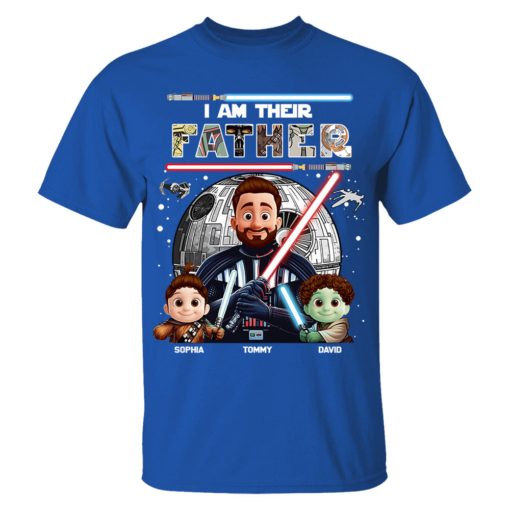 I Am Their Father, Personalized Dad Shirt, Father's Day Gift For Dad T1807 Nh00