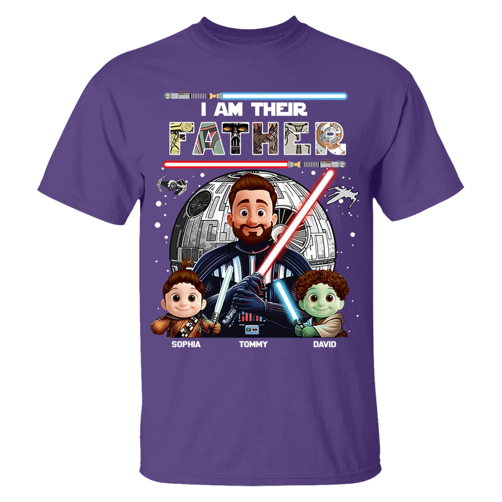 I Am Their Father, Personalized Dad Shirt, Father's Day Gift For Dad T1807 Nh00