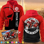 Oh What Fun It Is To Ride- Personalized Photo Motorcycle All Over Print Shirts - Gift For Bikers A2110 Nh00 TL06