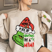 In A World Full Of Grandmas Be A MIMI Shirt- Custom Shirt For Grandma With Kids Name On Sleeves NA04 Tu20