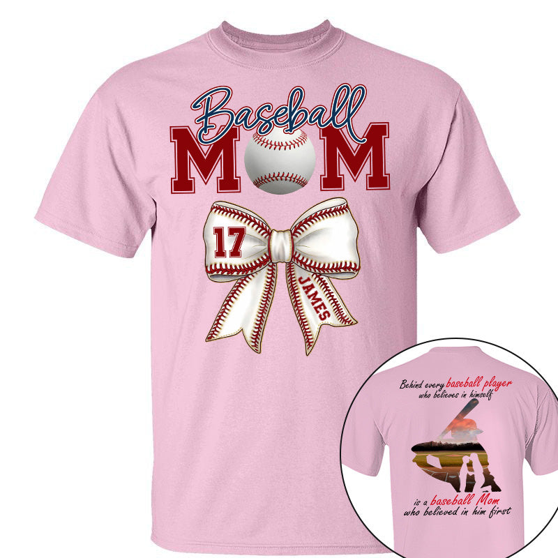 Personalized Baseball Shirt, Baseball Mom, Gift For Baseball Lover, A2110 Pt99