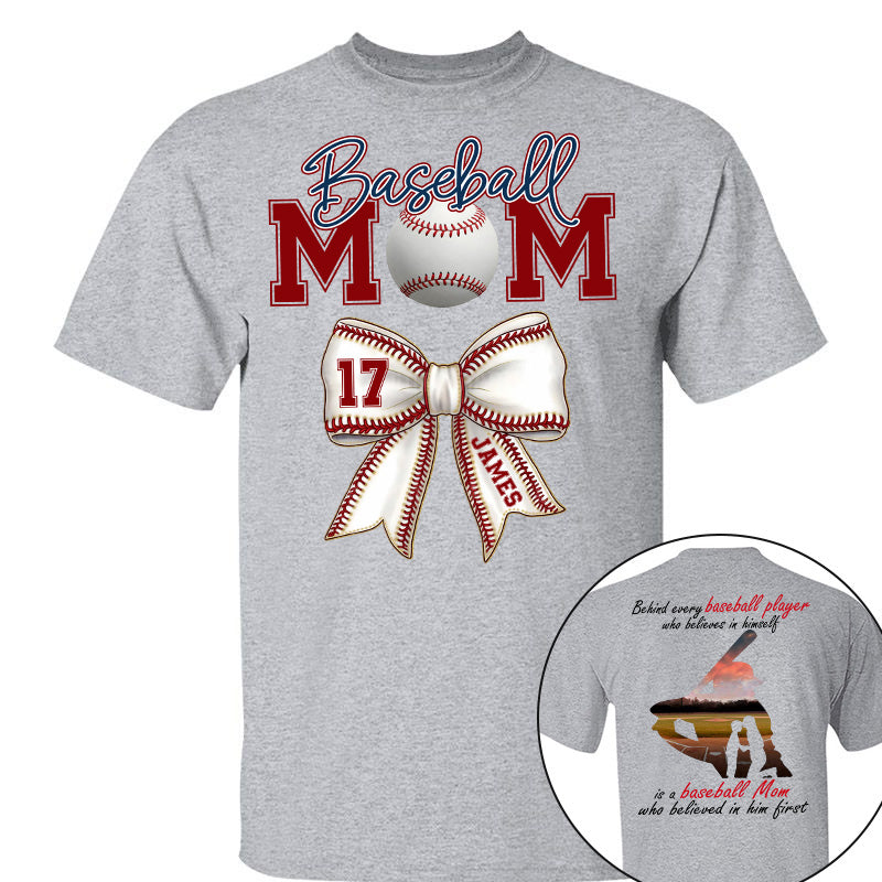 Personalized Baseball Shirt, Baseball Mom, Gift For Baseball Lover, A2110 Pt99