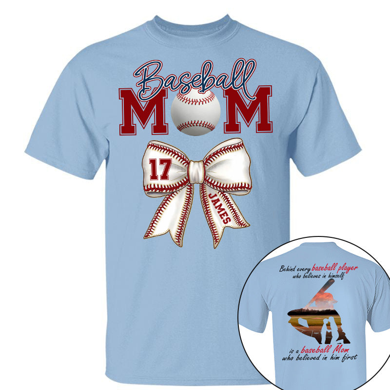 Personalized Baseball Shirt, Baseball Mom, Gift For Baseball Lover, A2110 Pt99