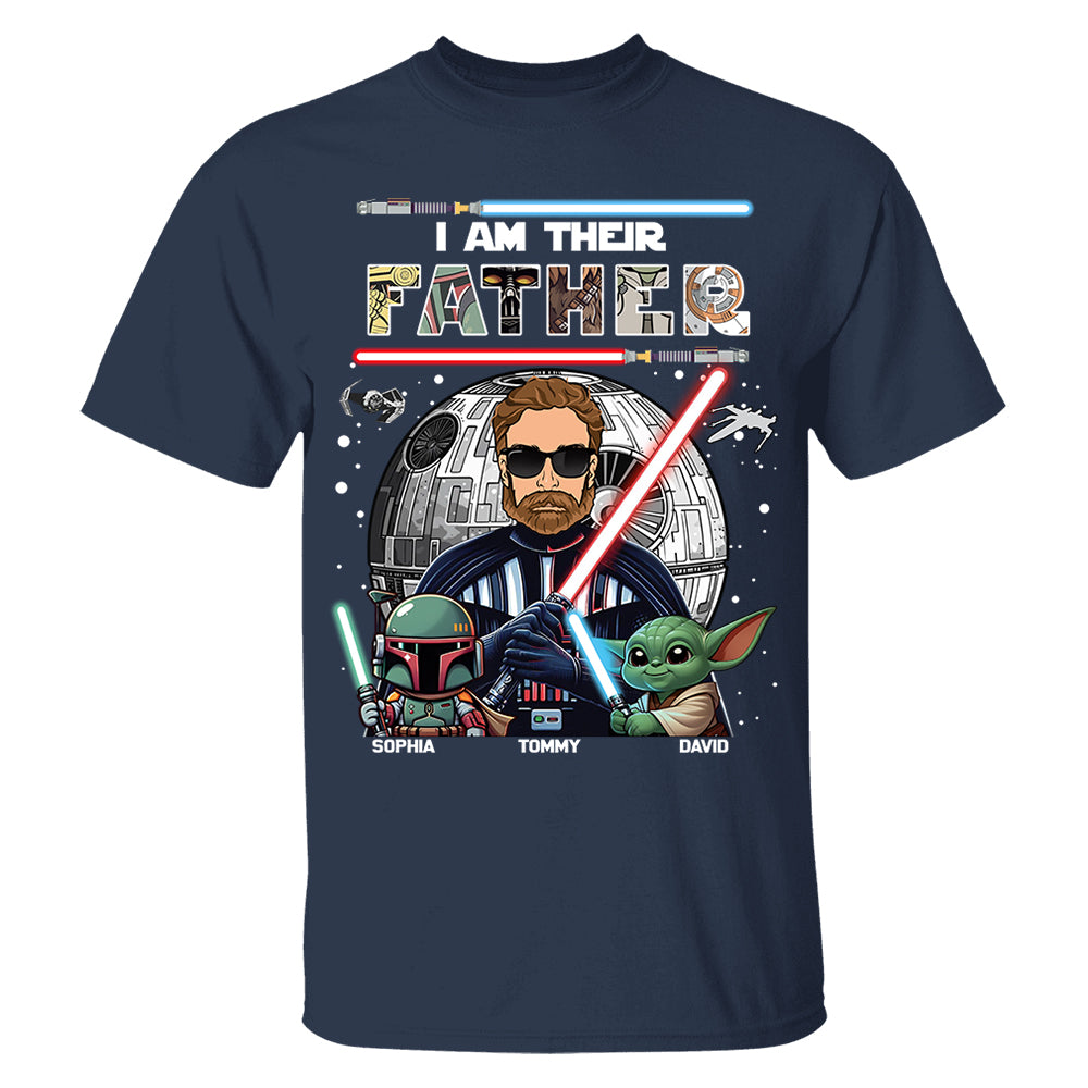 I Am Their Father, Personalized Dad Shirt, Father's Day Gift For Dad Vr2 T1807 Nh00