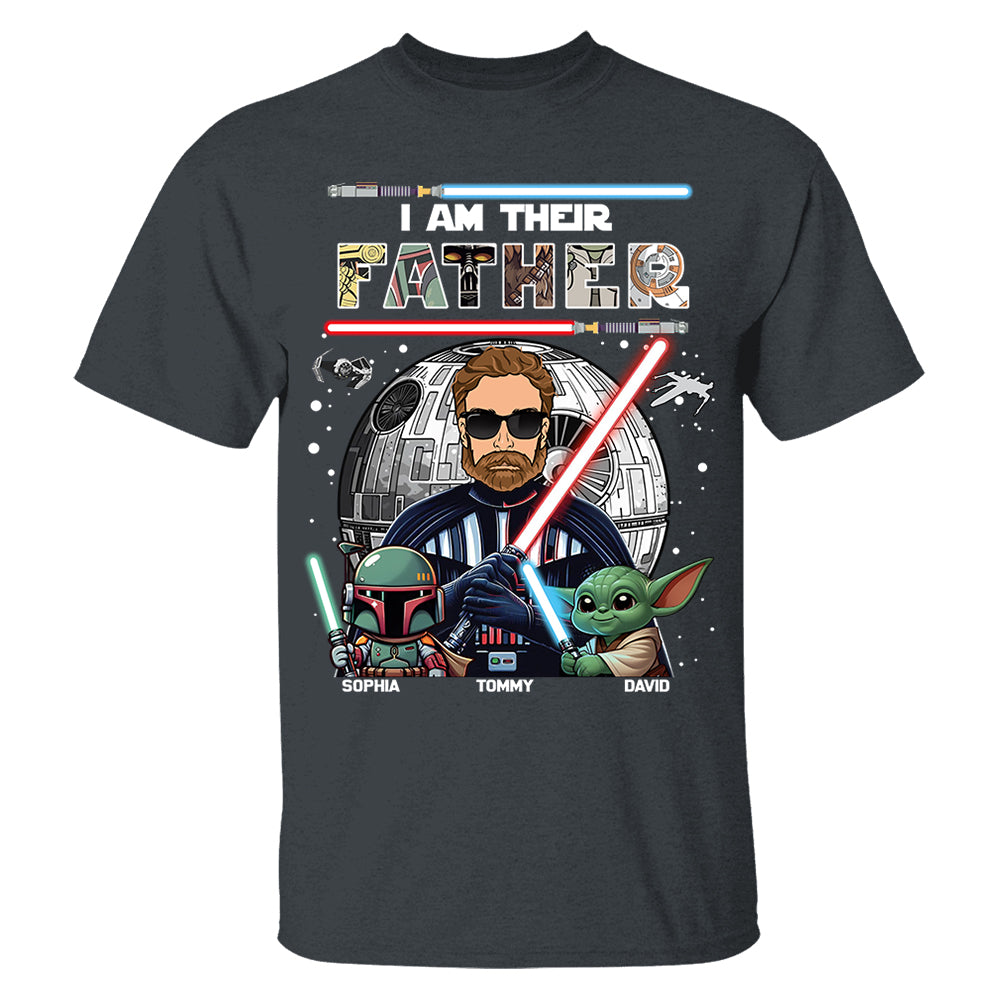 I Am Their Father, Personalized Dad Shirt, Father's Day Gift For Dad Vr2 T1807 Nh00