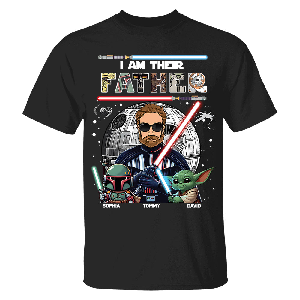 I Am Their Father, Personalized Dad Shirt, Father's Day Gift For Dad Vr2 T1807 Nh00