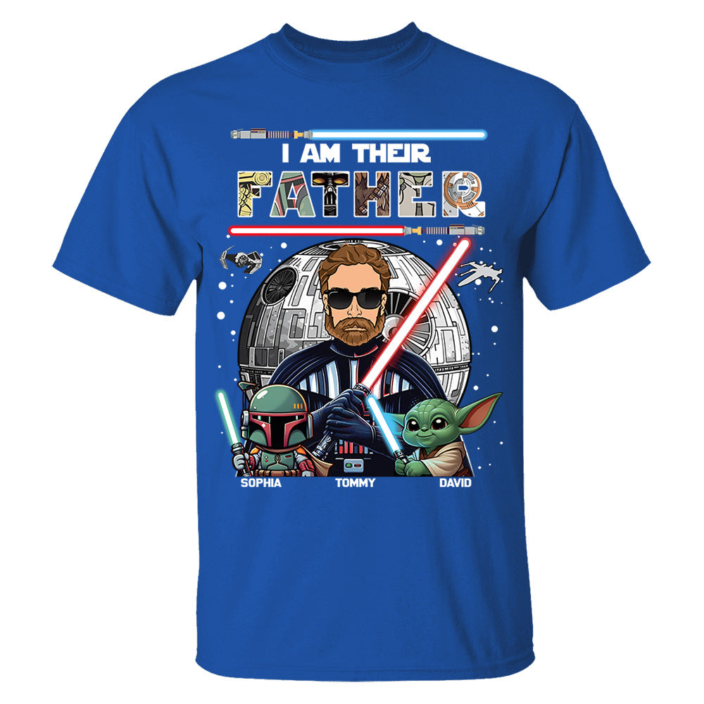 I Am Their Father, Personalized Dad Shirt, Father's Day Gift For Dad Vr2 T1807 Nh00