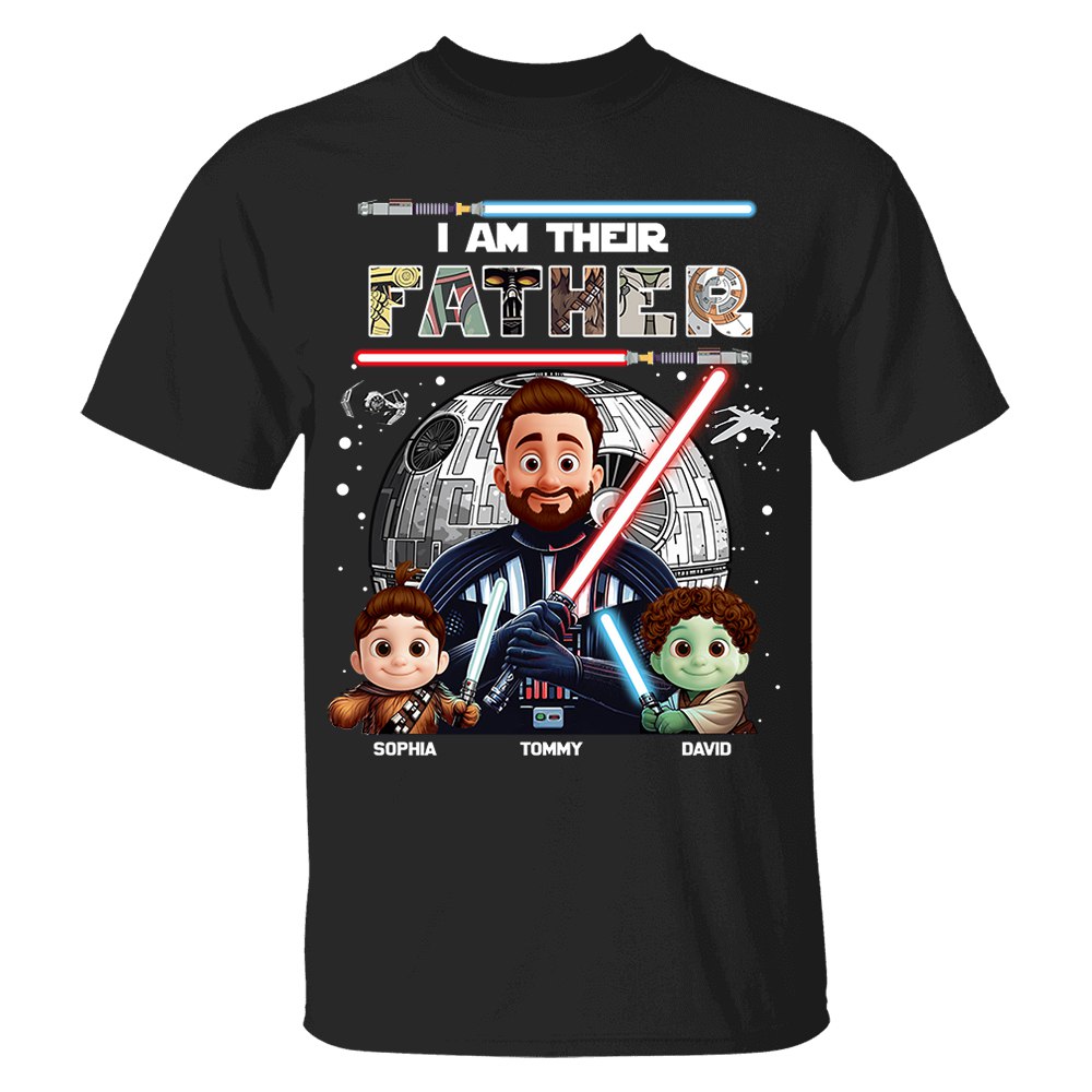 I Am Their Father, Personalized Dad Shirt, Father's Day Gift For Dad T1807 Nh00
