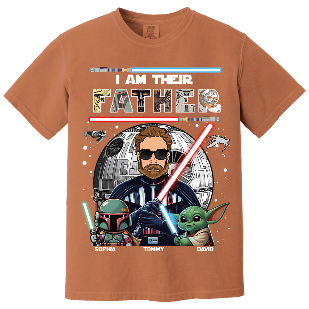 I Am Their Father, Personalized Dad Shirt, Father's Day Gift For Dad Vr2 T1807 Nh00