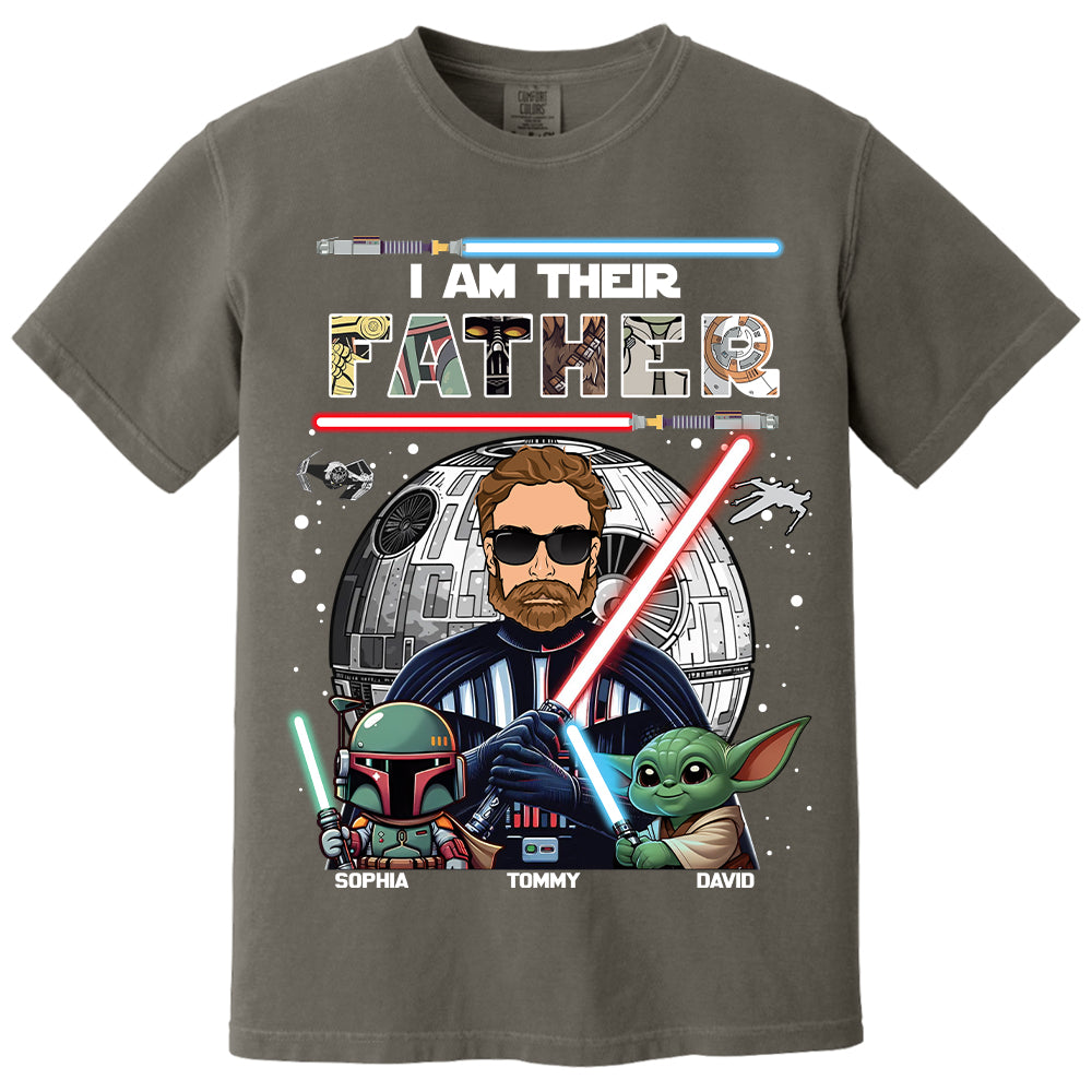 I Am Their Father, Personalized Dad Shirt, Father's Day Gift For Dad Vr2 T1807 Nh00