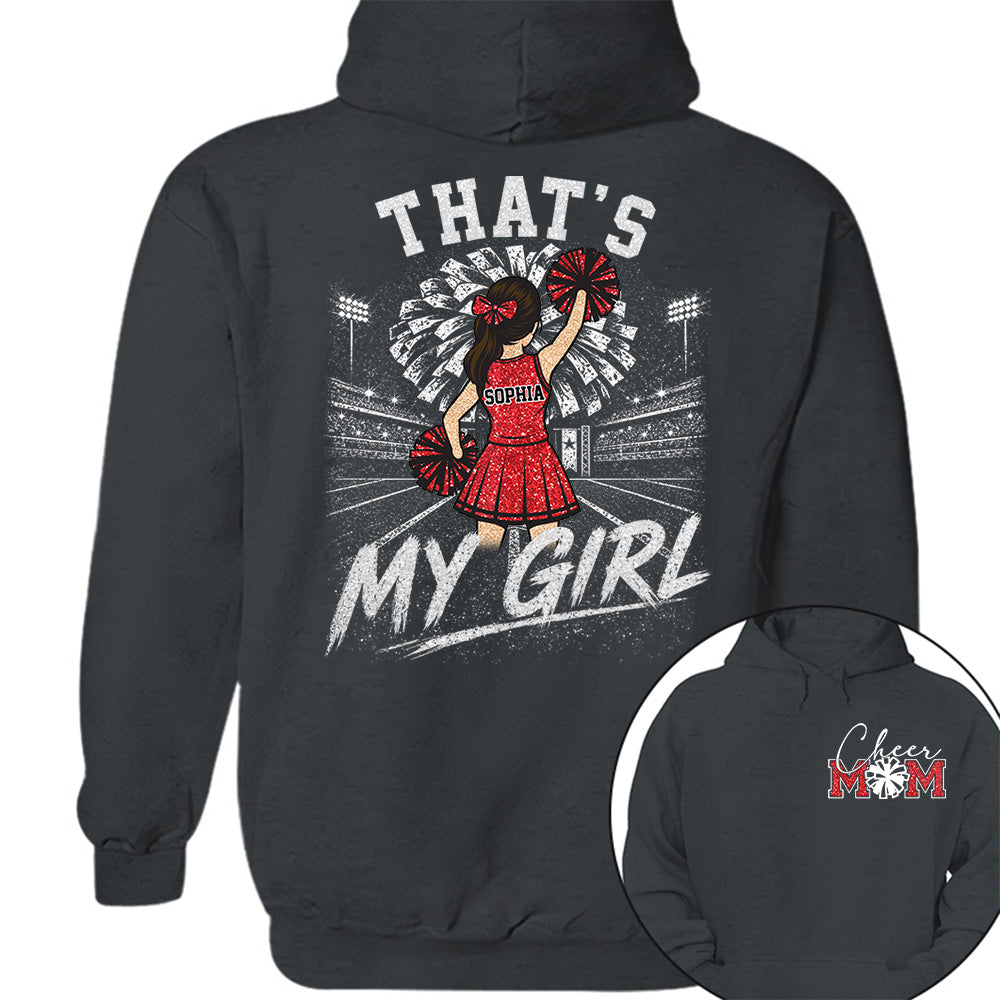Personalized Cheer Mom Shirt, Custom Those Are My Boys T-Shirt, Team Name & Player Number Tee, Cheerleading Season Gift NA02 VH01