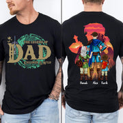 Father's Day - Personalized The Legend Of Dad Zelda Dad Shirt ver 2- N3005