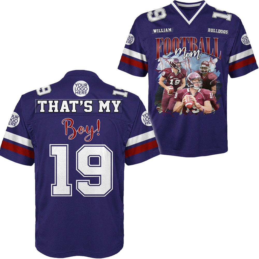 Personalized Football Jersey Game Day Insert Your Design Gift For Football Lovers Gift K1702