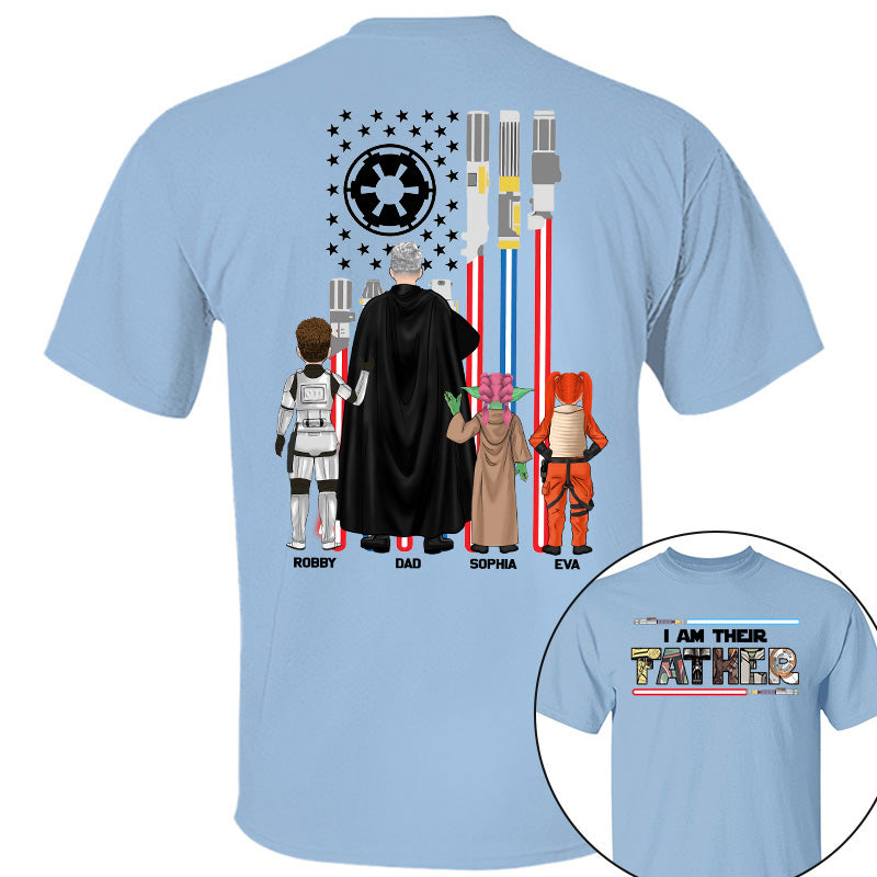 I Am Their Father - Personalized Shirt For Dad Grandpa NA04 Pt99