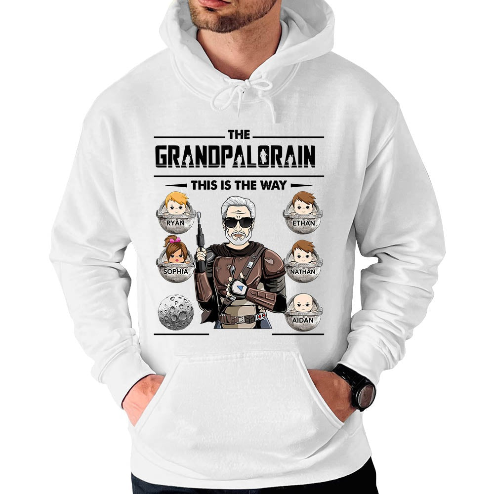 The Grandpalorian This Is The Way T-Shirt Gift For Dad Papa