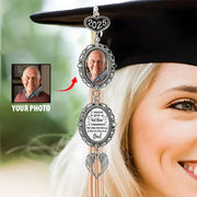 Graduation I Remembered Who Was Watching - Custom Graduation Tassel Photo Charm Tu20