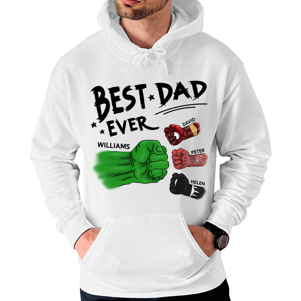 Best Dad Ever Personalized Shirt
