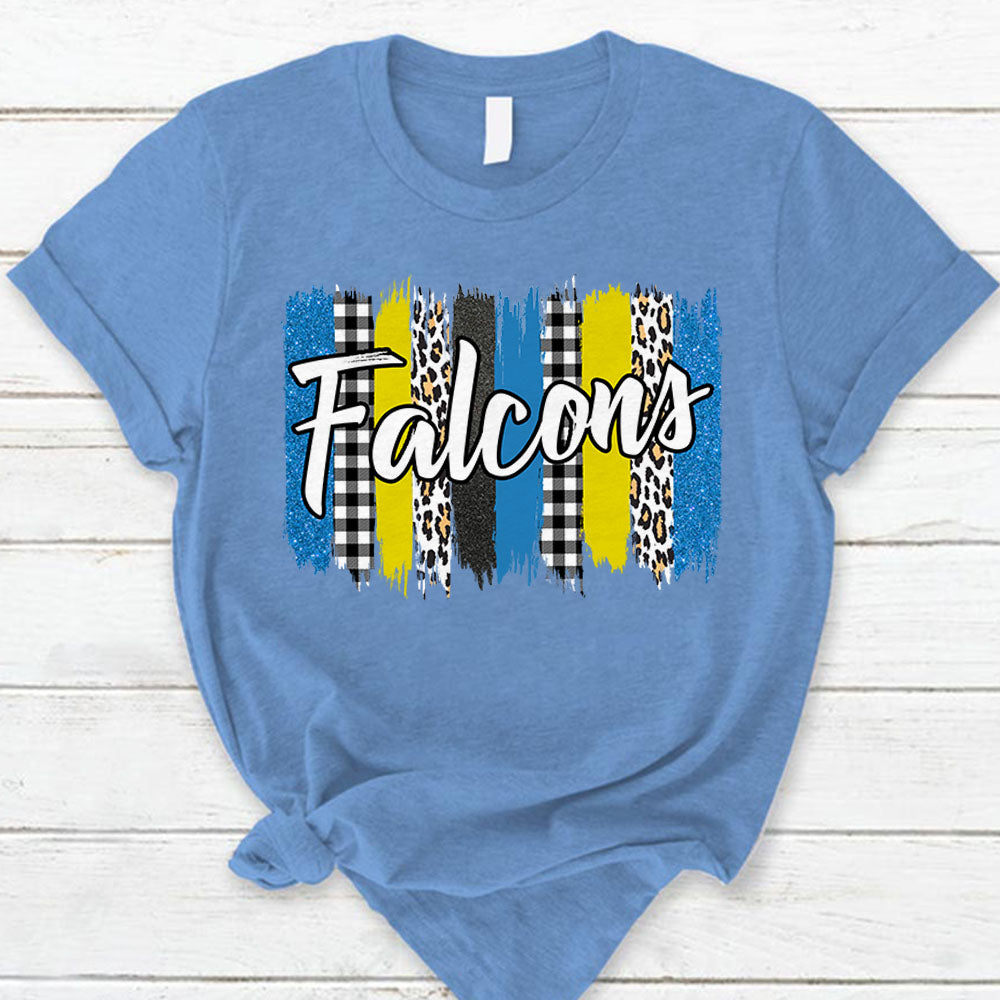 Personalized Shirt Mascot School Spirit Leopard Shirt For Teacher Hk10