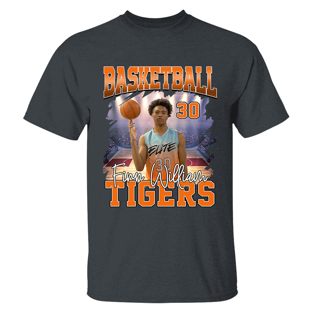 Game Day Basketball Personalized Shirt Custom Photo And Team Name